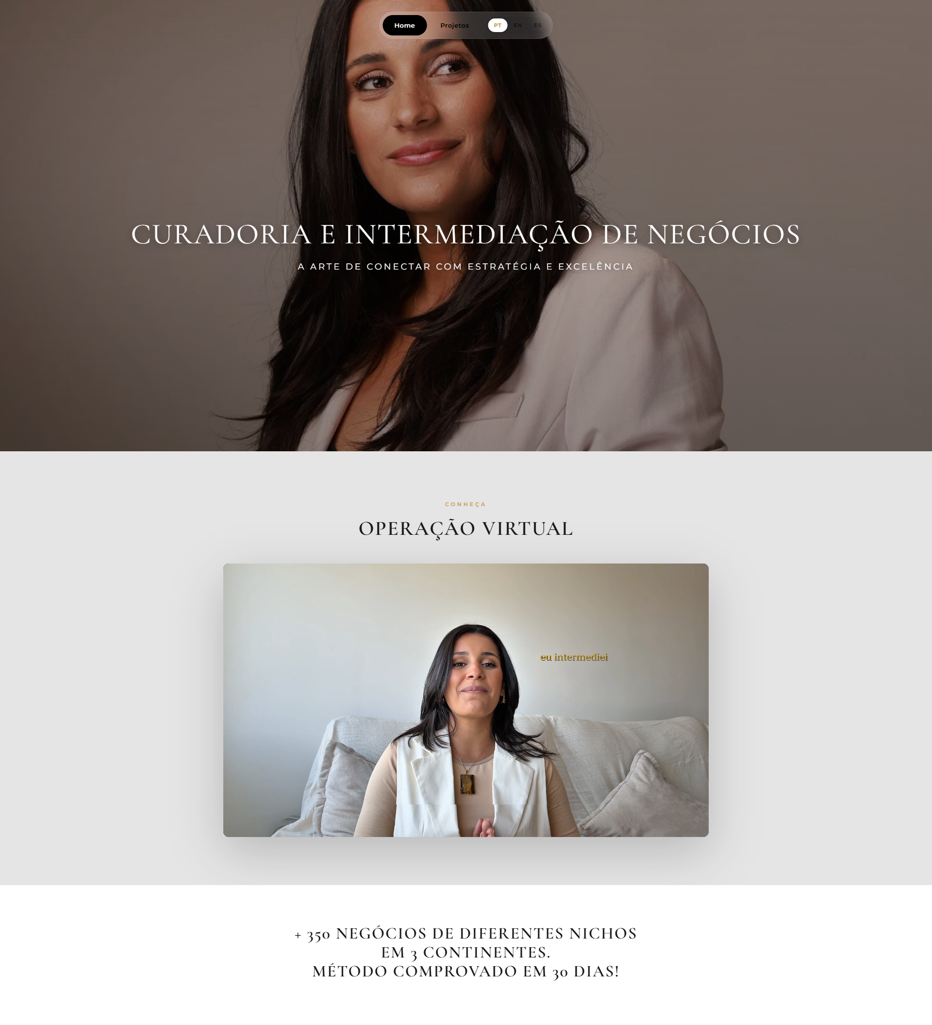 Print do site Somos Slim criado por Marcos Ribeiro